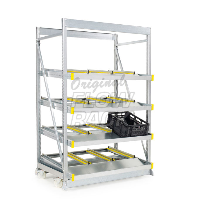 CBL flow shelving retail